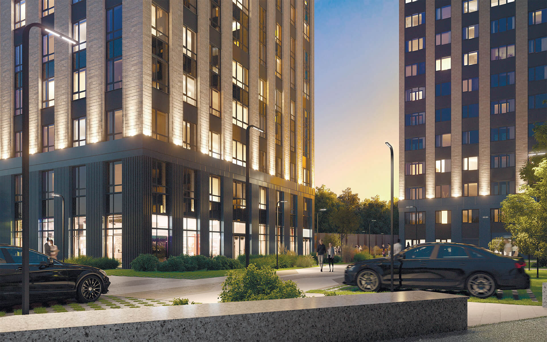 Архитектура ЖК «ОМ Мичуринский»