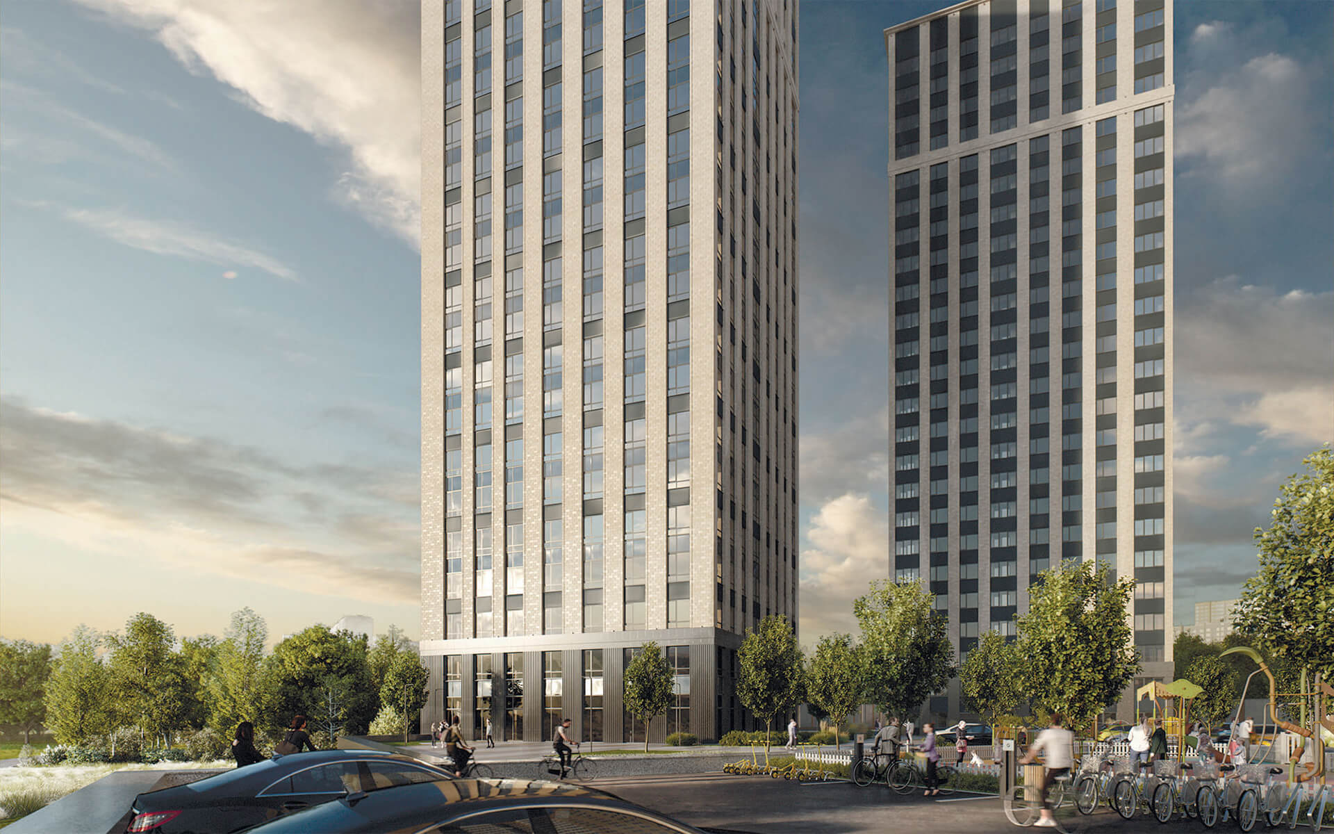 Расположение ЖК «ОМ Мичуринский»